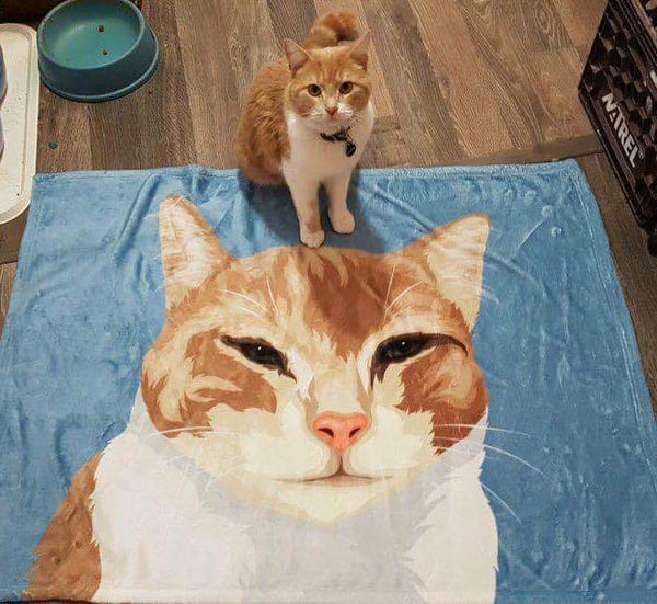 Custom Pet Fleece Blanket