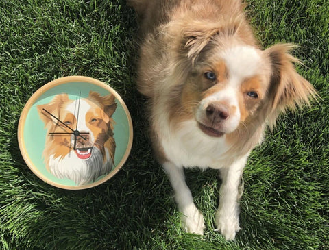 Custom Pet Wall Clock