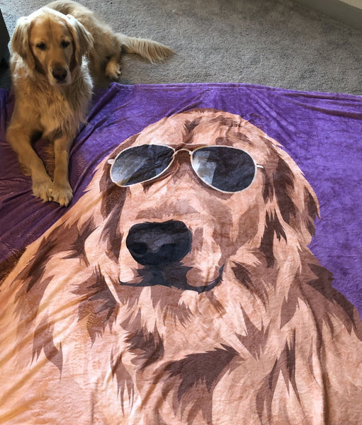 Custom Pet Fleece Blanket