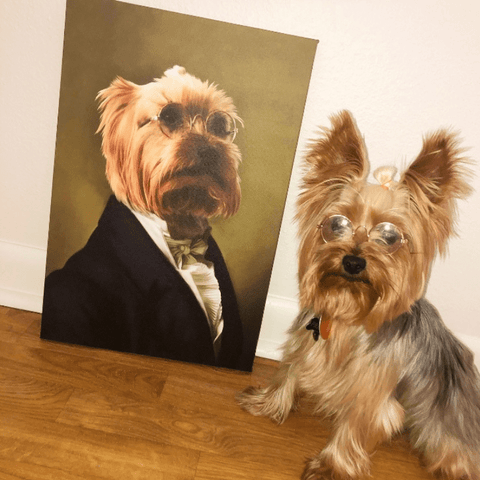 The Barron - Custom Pet Canvas