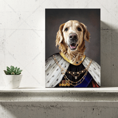 The King - Custom Pet Canvas