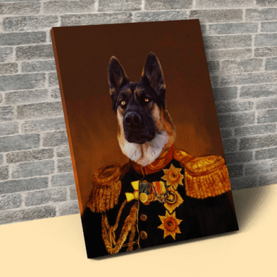 The Veteran - Custom Pet Canvas